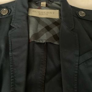 Burberry Brit navy tailored blazer